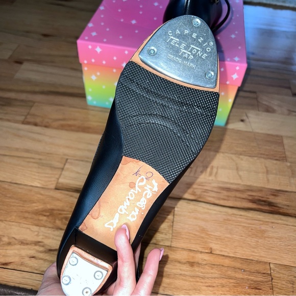 CAPEZIO black character tap shoes size10M - Picture 9 of 16